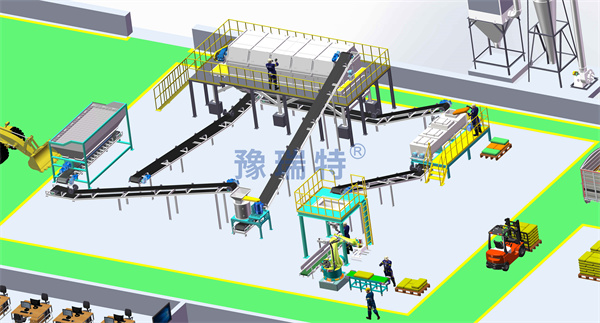 粉狀有機(jī)肥生產(chǎn)線(xiàn)